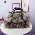 Autumn And Winter Fox Fur Bag Women