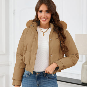 Women's Fashion Casual Thickening Cotton-padded Jacket