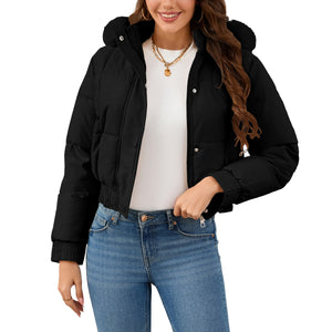 Women's Fashion Casual Thickening Cotton-padded Jacket