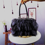 Autumn And Winter Fox Fur Bag Women